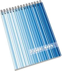 T-Creativ Spirálnotesz A7 40 lapos vonalas T-Creativ (A19002001)