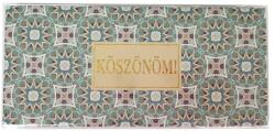  Díszboríték pénzboríték Köszönöm felirattal marokkói mintás (662798)