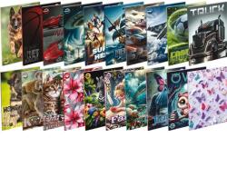 T-Creativ Füzet 21-32 vonalas A5 T-Creativ vegyes mintákkal (A16011021)