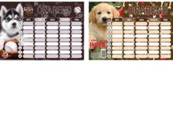 T-Creativ Órarend T-Creativ nagy 24 Dogs 165x235 cm 25 db-os csomag (N13044TDO)