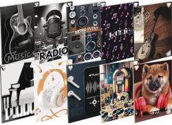 T-Creativ Füzet A/4 T-Creativ 86-32 vegyes minta - hangjegy (A16011086)