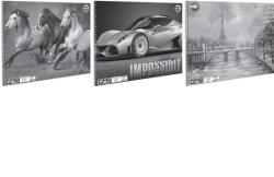 T-Creativ Vázlatfüzet T-Creativ B/4 fóliázott mintás 30 lapos 170g (A2900112B4)