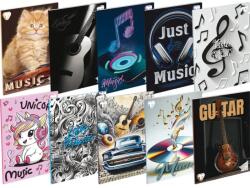 T-Creativ 36-16 hangjegy füzet A/5 T-Creativ vegyes mintákkal (A16011036)