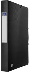 Oxford Füzetbox A/4 40 mm PP fekete színű 25x33x4 cm Oxford Urban (400104371)