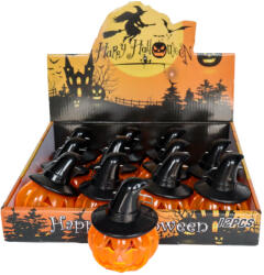  Halloween LED mécses narancs tök mintával 6, 5x6, 5x8cm BB112443 (5999119112443)
