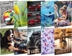 T-Creativ Gumis mappa T-Creativ A/5 vegyes mintákkal (D090040A5)