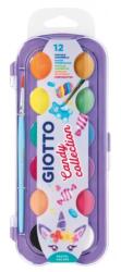 GIOTTO Vízfesték készlet 12 db pasztell színek 30 mm nagygombos Giotto Candy (351600)