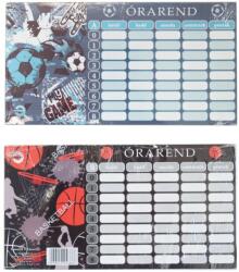 T-Creativ Órarend T-Creativ mini Boys 2020 8x15 cm 25 db-os csomag (5999012946886)