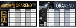 T-Creativ Órarend T-Creativ nagy 24 Sportcars 165x235 cm 25 db-os csomag (N13044TSC)