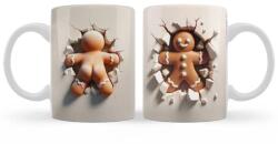  Karácsonyi Bögre 3 dl 3D Mézi Figura (B1283)