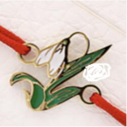 Flippy Bratara Placata cu Aur 24k Copii, Jolie, Model Lalea, cu Snur Rosu, 3.5 x 9.5, Multicolor (teo-165467)