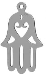 Flippy Martisor Bratara Argint 925, Jolie, Model Mana, Martisor de 1 Martie, cu Snur Rosu, Argintiu (teo-165609)