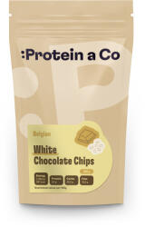 Protein a Co ProteinaCo Ciocolată belgiană albă (chipsuri) Greutate: 200 g
