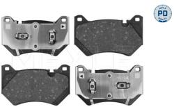 MEYLE set placute frana, frana disc MEYLE -PD: Advanced performance and design. 025 261 9616/PD (025 261 9616/PD)