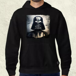 Magnolion Pareidolia Darth Vader Halálcsillag fantázia v4 férfi pulóver (8722-P)