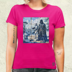 Magnolion Csempe művészet Csillagok háborúja v9 női póló (21249-N)