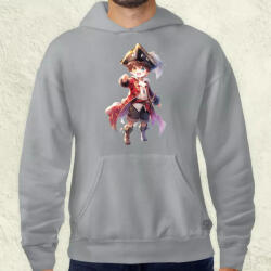 Magnolion Chibi kalóz v8 férfi pulóver (6787-P)