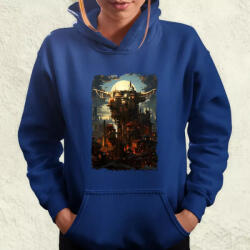 Magnolion Pareidolia Yoda város fantázia v2 női pulóver (8731-PN)