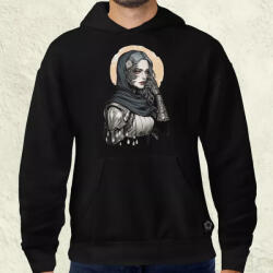 Magnolion Dark cyberpunk portré v3 férfi pulóver (23985-P)