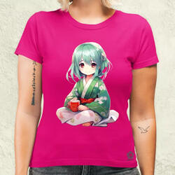 Magnolion Chibi Gésa teázik v2 női póló (8586-N)