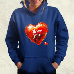 Magnolion I love U v2 női pulóver (20856-PN)