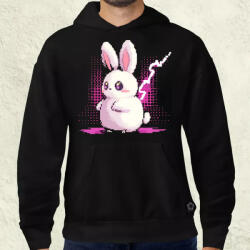 Magnolion Pixelart kawaii nyuszi v2 férfi pulóver (22996-P)