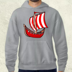 Magnolion Viking hosszúhajó v3 férfi pulóver (5109-P)