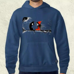 Magnolion Piroska és a farkas rajz v1 férfi pulóver (27339-P)