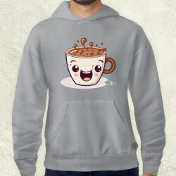 Magnolion Cuki kávé v3 férfi pulóver (4036-P)