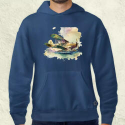 Magnolion Hidroplán v1 férfi pulóver (1638-P)