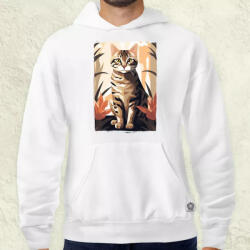 Magnolion Deco macska v7 férfi pulóver (7979-P)