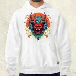 Magnolion Anime Oni maszk v2 férfi pulóver (19598-P)