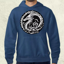 Magnolion Jörmungandr amulett v1 férfi pulóver (6359-P)