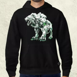 Magnolion Kiborg oroszlán v26 férfi pulóver (22868-P)