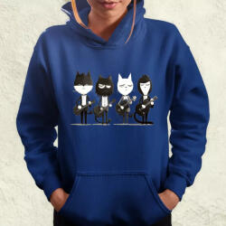 Magnolion Macska Beatles v2 női pulóver (4565-PN)