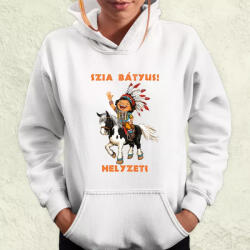 Magnolion Szia Bátyus! Helyzet? női pulóver (28111-PN)