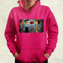 Magnolion Basquiat Párban v9 női pulóver (7166-PN)