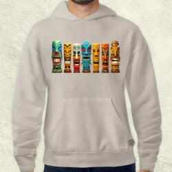 Magnolion Tiki faragványok v2 férfi pulóver (7599-P)