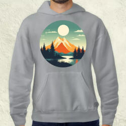 Magnolion Vintage természet v1 férfi pulóver (8301-P)