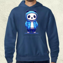 Magnolion Kék panda srác v4 férfi pulóver (7291-P)