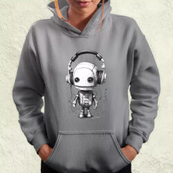 Magnolion Baby robot v2 női pulóver (6759-PN)