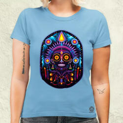 Magnolion Huichol mágikus idegenek v1 női póló (9109-N)