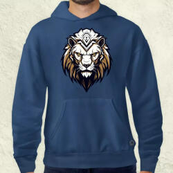 Magnolion Cyberpunk oroszlán v2 férfi pulóver (6819-P)