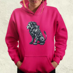 Magnolion Kiborg oroszlán v28 női pulóver (24937-PN)