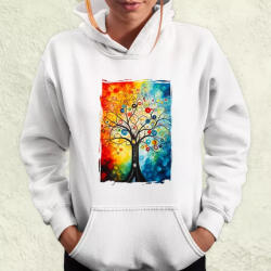 Magnolion Élet fája fantázia v1 női pulóver (7740-PN)