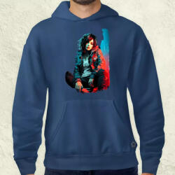 Magnolion Városi punk vibe v2 férfi pulóver (5694-P)