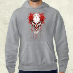 Magnolion Gothpunk bohóc v4 férfi pulóver (9075-P)