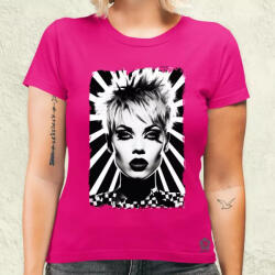 Magnolion Pop art punk portré v1 női póló (6245-N)