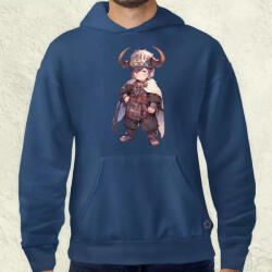 Magnolion Chibi viking srác v4 férfi pulóver (6812-P)