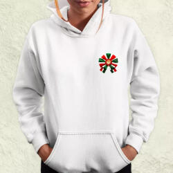 Magnolion Magyar kokárda fantázia v19 női pulóver (21652-PN)